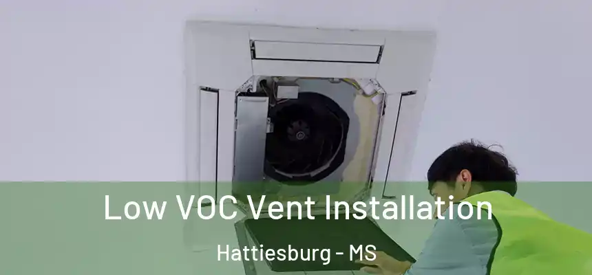  Low VOC Vent Installation Hattiesburg - MS