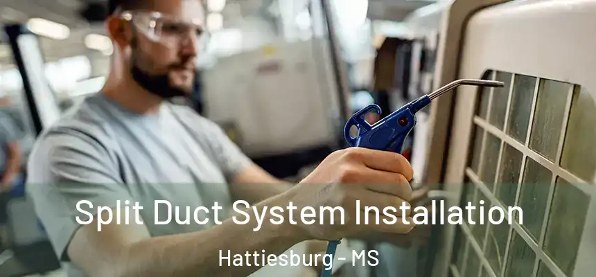  Split Duct System Installation Hattiesburg - MS